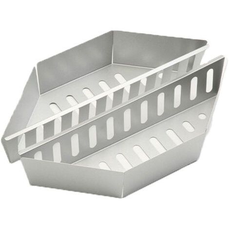 royaluxe-Lot de 2 paniers à charbon pour barbecues à charbon Weber 47, 57 et 67 cm, panier à charbon pour chauffage direct et indirect, accessoire pour Weber 7403 (1/5)