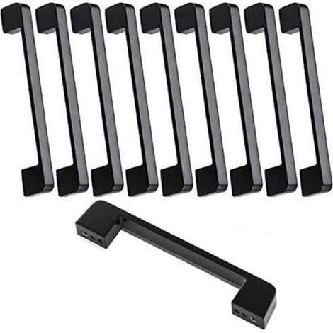 Möbelgriffe – YYV – 10 Stück – Schwarz – Zinklegierung – 160 mm Lochabstand (1/4)