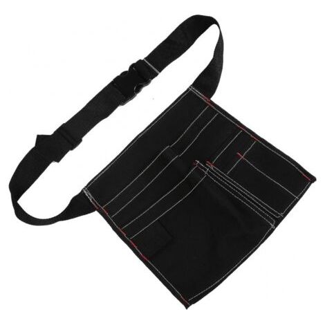 Sac à outils en toile avec boucle pour menuisier, électricien, bricoleur (1/5)