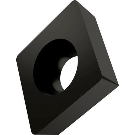 Drehwendeschneidplatte ISO CCMW 09T304:T5305 D.4,4mm MT-CVD beschichtet Schwarz (1/2)