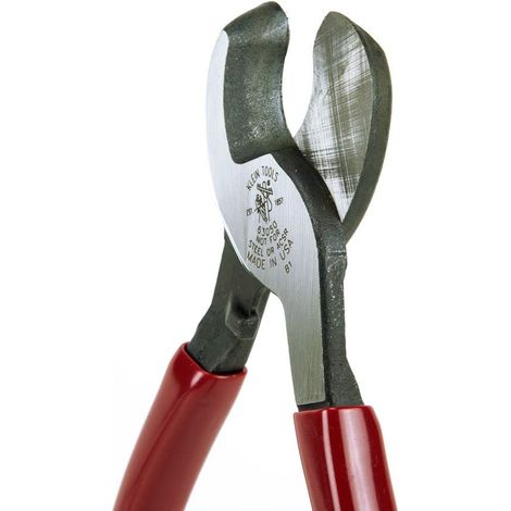 Klein Tools 63050 Tagliacavi, Made in USA, taglierina resistente per alluminio, rame e cavi di comunicazione (1/4)