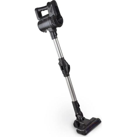 Aspirador ciclónico inalámbrico recargable 22,2V con cepillo LED y filtro HEPA (1/4)
