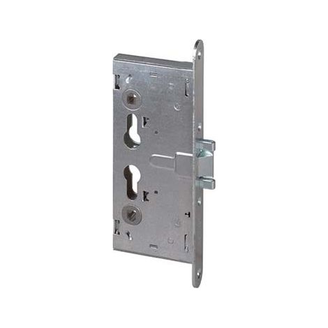 SERRATURA METALLO INFILARE 43130 CISA  B.Q ZINC F.MM 24 F.SAGOM M1+SCR Q9 E.MM 65