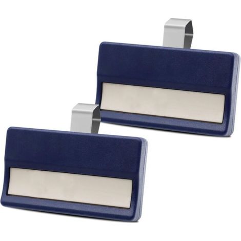 Télécommande Radio 433.92 MHz Compatible Ouvre Porte Garage Portable Universel (1/4)