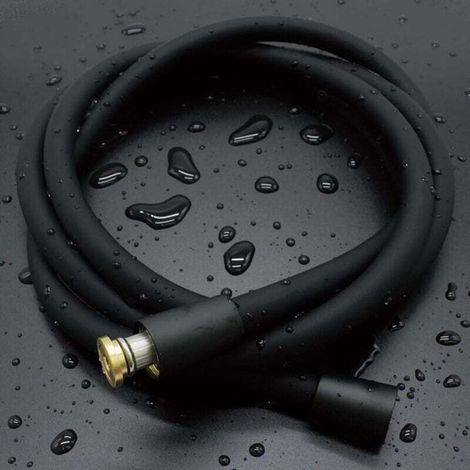 Flexible de Douche Universel (G1/2 Pouces, 2m), Tuyau de Douche en Silicone Ultra-Doux, Tuyau Douche Anti-Torsion et Anti-Pliure, (1/4)