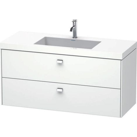 Support de lavabo BRIOSO 613x1200x480mm WT Vero Air Gris ch 1 HL (1/2)