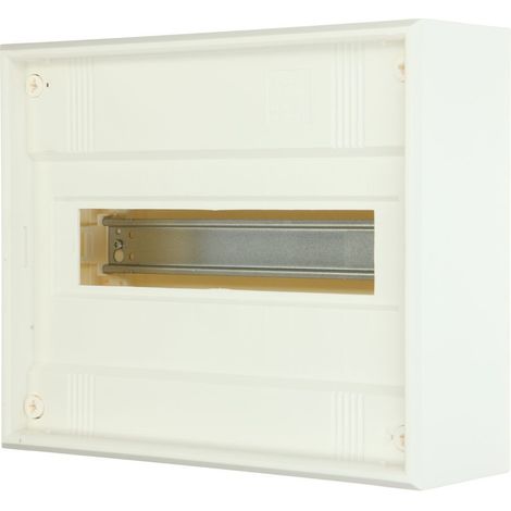 F-Tronic Coffret de distribution en saillie 12+2 modules