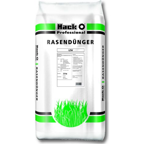 HACK Rasenlangzeitdünger LZW 25 kg Rasendünger Profidünger Sportrasendünger