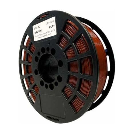 Filamento 3D GST3D PLA 1.75mm 1Kg Marrón - GST3D-BROWN