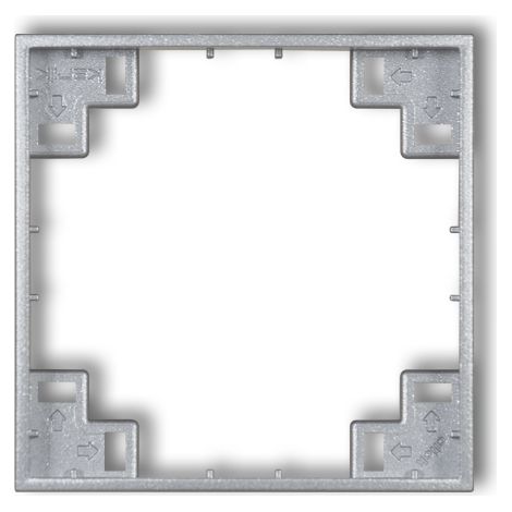 Karlik mini Cuadro intermedio 7MRP-1 plateado