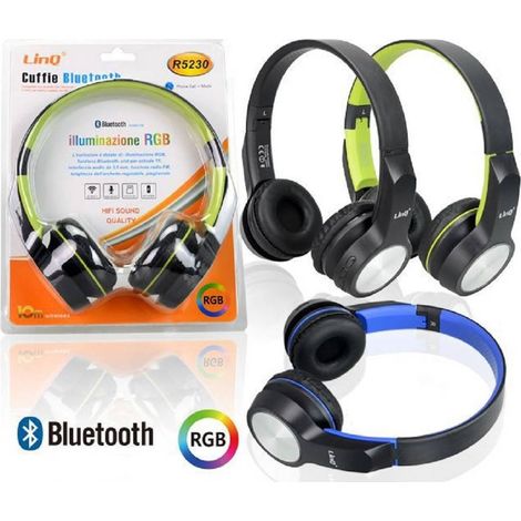 Trade Shop - BLUETOOTH MIT RGB ILLUMINATION FUNZIONE RADIO FM WIRELESS 10 MT R5230 -
