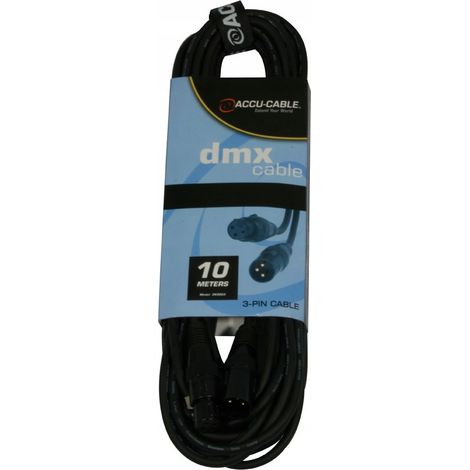 Accu-Cable AC-DMX3/10 - Cavo DMX per illuminazione (10 m) (1/2)