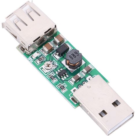 USB-Ausgangsmodul mit einstellbarem Ausgang, DC 5 V auf 6–15 V Aufwärtswandlerplatine (1/5)