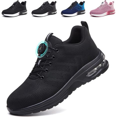 Chaussures de Sécurité Hommes Femmes Légère Chaussures de Travail Respirantes Baskets de Sécurité Embout en Acier Antidérapant Chaussure de Securite (1/5)