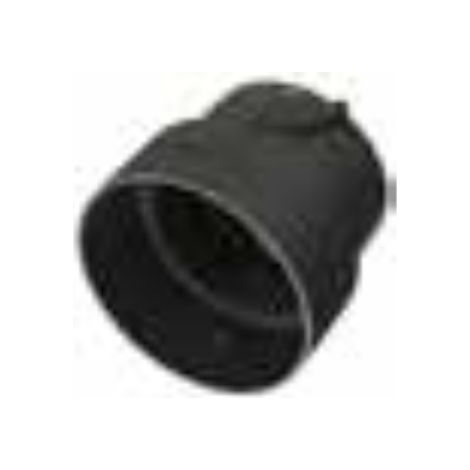 Kit attacco in abs 75/90mm con serranda di taratura 5pz brofer plugsk