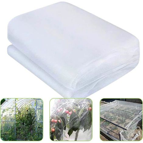 Rete di protezione dagli insetti - 10 m x 5 m - Maglia fine - Resistente ai raggi UV - Ecologica (1/5)