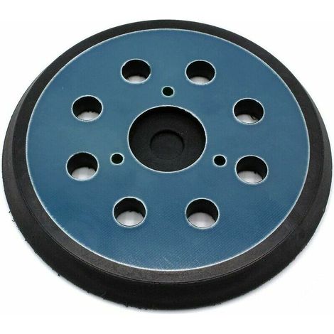 RHG Coffret de forets pour perceuse Patin de ponçage adhésif 123 mm - 8 trous - pour ponceuse orbitale aléatoire Makita Bo5021, Bo5041, Bbo180, Dbo180, Mt924 thsinde (1/4)
