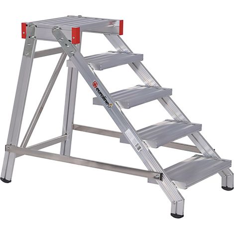 Euroline 336 Arbeitstritt 5 Stufen (1/2)