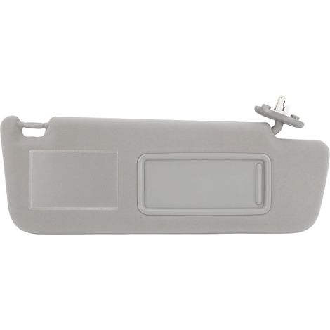 GARRYFIZH Pare-soleil gris multifonctionnel, robuste et durable, avec éclairage et miroir, pour Land Cruiser Prado, côté droit : 7431060890B1, 74310 60890 B1 (1/5)