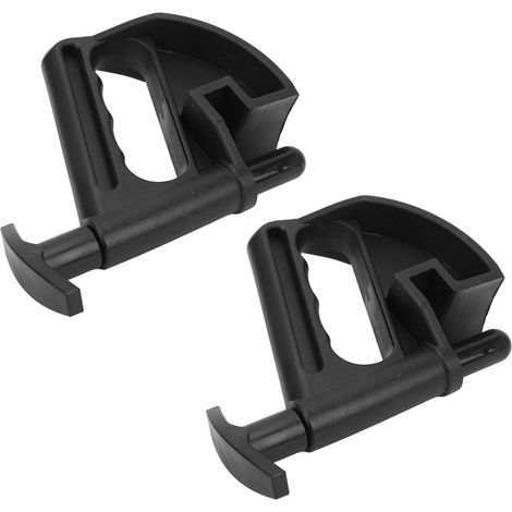 Abrazadera universal para talón de neumático con sistema de resorte y tope metálico ABS (2 unidades) - Herramienta profesional para ruedas (1/5)