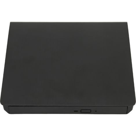 Boîtier de lecteur DVD externe fin et rapide USB 3.0 SATA de 12,7 mm pour ordinateur portable et de bureau