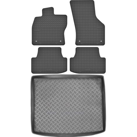 Ensemble de tapis de sol en caoutchouc pour Seat Ateca SUV à partir de 2016 + tapis de coffre (1/5)