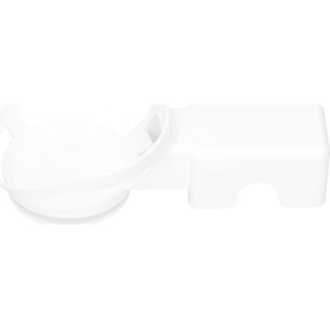 Support Murale pour Enceinte Intelligente Echo Dot 4 - Support de Rangement Blanc (1/5)