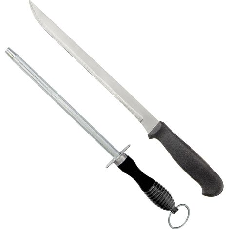 ORYX cuchillo jamonero hoja 22,5 cm. serie nuuk , Cuchillo jamonero Nuuk- Por su sobresaliente y larga duración la serie Nuuk combina materiales con un diseño tradicional, a (1/4)