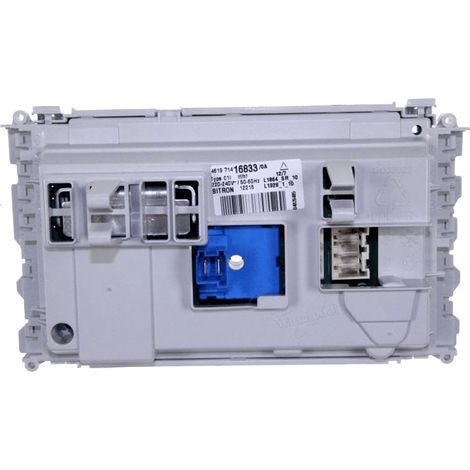 PLATINE DE CONTROLE VIERGE POUR LAVE LINGE WHIRLPOOL - 480111104634