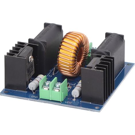 ZVS-Treibermodul, 24 V Eingang, Leerlaufstrom 3 A, ABS 300 W Induktionsheizplatine für industrielle Anwendungen, DC 12–30 V (1/5)