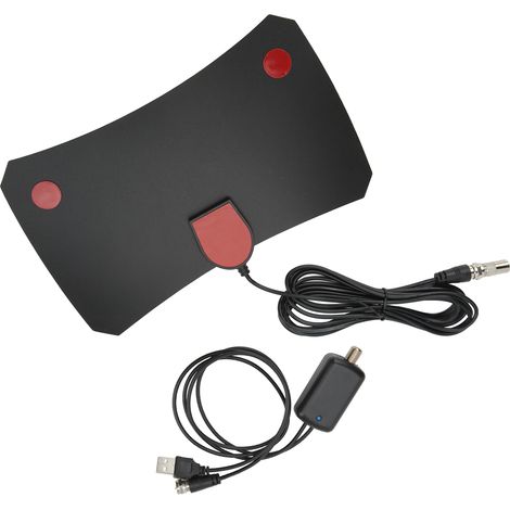 Antenne TV 4K 1080P 25DBI à gain élevé et large couverture, accessoire pour télévision HD KJ-037 (1/5)