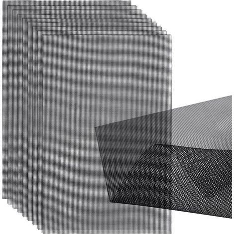 Tapis en maille de 2030 cm avec 5 trous pour prévenir les fuites de terre et assurer l'aération.