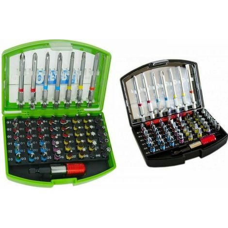 SET 56 IN 1 PUNTE DI PRECISIONE CACCIAVITI TORX INTERCAMBIABILI AVVITATORE