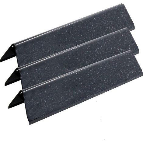 38.9cm Flavorizer Bar 7635 pour Weber Spirit I E210/220 & II E210/S210, Plaque Chauffante Gaz Grils Accessoires, Lot de 3