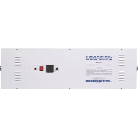 Stérilisateur d'eau pour UV horizontal Merkur