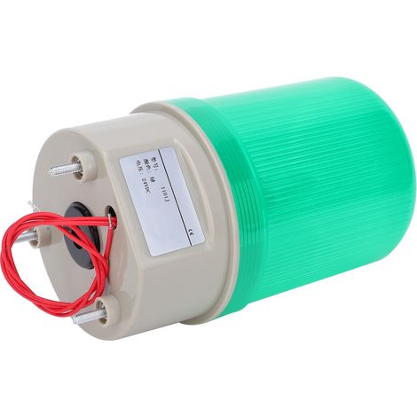 Feu de signalisation BERM, gyrophare stroboscopique à LED verte pour camions, avertissement d'urgence, 5 W, 24 V CC (1/5)