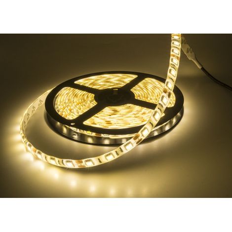 Bande Led Flexible 5050 5mt Adhésif Intérieur Extérieur Ip65