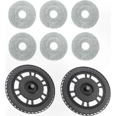 Lot de 8 supports de balai pour aspirateur robot, pièces de rechange compatibles avec différents modèles (1/5)