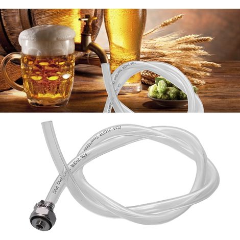 Zubehör für Brauer – Dichtungen aus Edelstahl 304 und PVC-Schläuche, auslaufsicher und langlebig für frisches Bier vom Fass, vereinfachtes, auslaufsicheres Verbindungsset mit 5/16"- und 5/8"-Anschlüss (1/5)