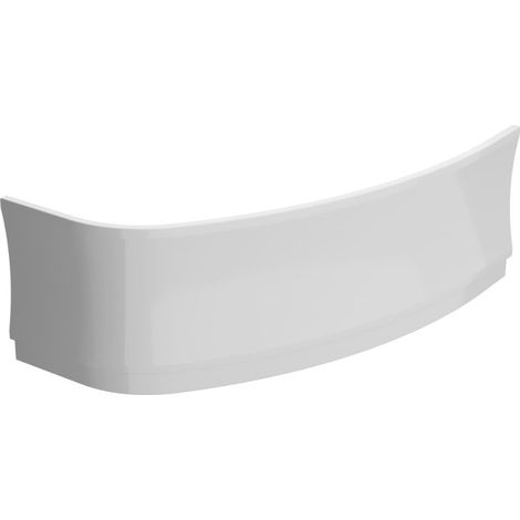 Siko 150 cm Laguna Luiza tablier de baignoire en acrylique, orientation droite, blanc (LUP1500P)