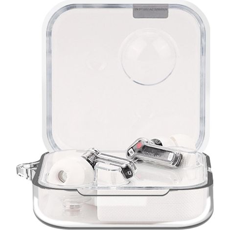 Housse de Protection pour Rien de l'oreille (1) Housse de Charge Housse en Silicone Souple, translucide Antichoc avec Un Durable pour Le Cyclisme en Plein air, la pêche, Le Ski (1/5)