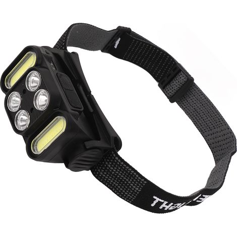 Die K362 COB Stirnlampe ist eine leichte, per USB aufladbare und induktionsaktivierte Stirnlampe, die sich zum Radfahren, Angeln und Campen eignet. (1/5)
