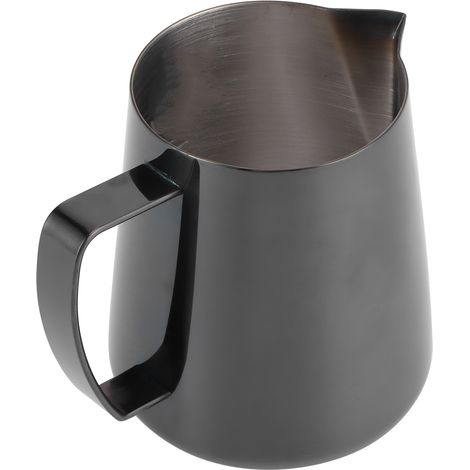 400 ml Milchkännchen aus Edelstahl 304, Kaffeetasse, Latte-Art-Zubehör, Milchaufschäumkännchen (1/5)