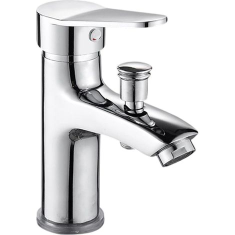 Robinet de douche monotrou à double usage - Alliage - Eau chaude et froide - Promotion 30% de réduction - Design moderne et économique. (1/5)