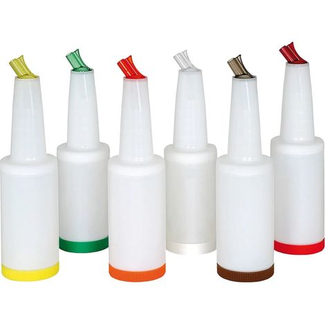 Bottle Master de Pour Botella de 1 litro, Color: rojo (1/2)