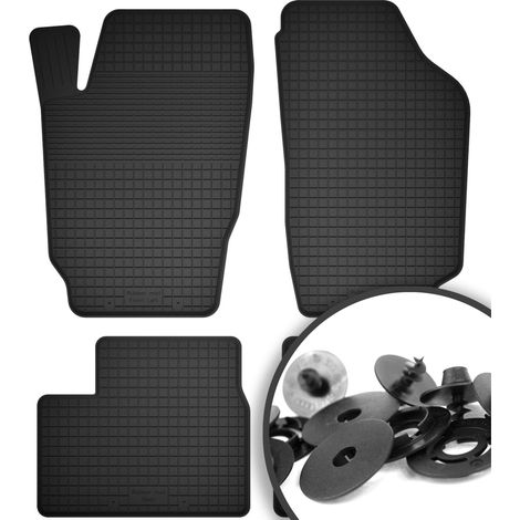 Gummimatten + Stopper für: Peugeot 206 Schrägheck, SW, Kombi, CC, Cabriolet (1998-2010)