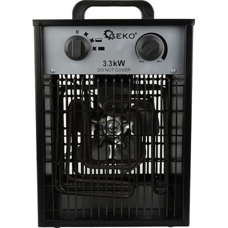 Radiador Eléctrico Industrial 3,3 KW Con Termostato Regulable (1/4)