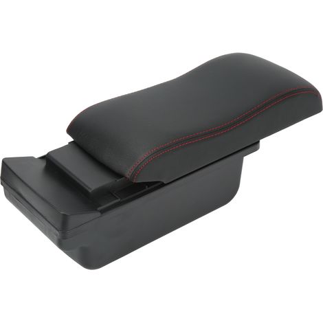 Accoudoir Central Voiture Grande Capacité Surface Lisse Noire Ligne Rouge Remplacement Suzuki Swift 2005-2021 Boîte de Rangement (1/5)