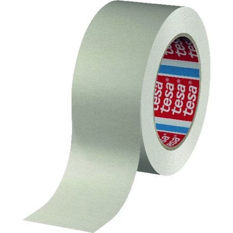 Verpackungsklebeband Papier tesapack® 4713 weiß L.50m B.50mm (1/3)