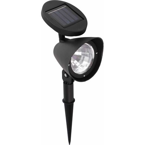 Projecteur Solaire LED Extérieur Toivize 4 LEDs Lumière Chaude Étanche IP65 pour Jardin Pelouse Paysage Design Réglable (1/5)
